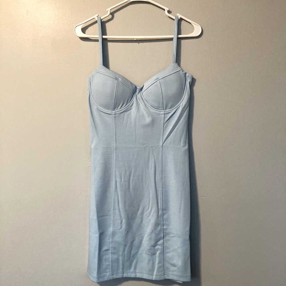 Blue Nastygal Light Blue dress SZ6